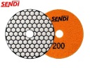 Адаптер Velcro 100 M14 полировальные круги x4 SENDI