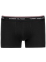 TOMMY HILFIGER čierne boxerky nohavičky logo 3-pack r.L Súprava áno