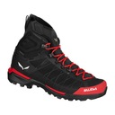 Pánska trekingová obuv Salewa Ortles Light Mid PTX flame/black 41 (7.5 UK)