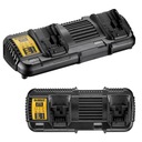 ЗАРЯДНОЕ УСТРОЙСТВО 2 ПОРТА FAST DEWALT 54V