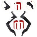 2 ШТУКИ LEG WIND PROTECT ODPORNA NA ZARYSOWANIA НОГОЙ МОТОЦИКЛЕТНАЯ ВЕТЕР ЧЕРНЫЙ  фото 6