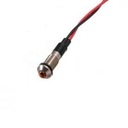 Kontrolka LED 5mm czerwona 12V