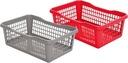 КОРЗИНА-ОРГАНИЗАТОР ПЛАСТИКОВАЯ КОРЗИНА 639-00 x2