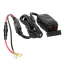 МОТОЦИКЛЕТНА ЗАРЯДНИЙ ПРИСТРІЙ USB ШВИДКІ ЗАРЯДКА 3.0 ПОДВІЙНА МОТОЦИКЛЕТНА 5W  фото 5