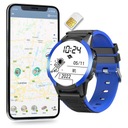 Умные часы CALMEAN Hoop 4G GPS-часы синие