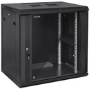 Подвесной шкаф RACK, 19 дюймов, 15U, 450 мм, серверный шкаф для сборки, черный