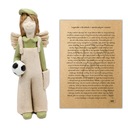 Керамическая фигурка Ангела-Хранителя в подарок на день рождения