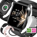 SMARTWATCH ZEGAREK POLSKIE MENU ROZMOWY SPORT SMART WATCH DAMSKI BLACK