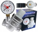 REDUKTOR CIŚNIENIA WODY Z MANOMETREM 1/2'' DN15 REGULATOR 1,5-6,5 BAR DAMIX