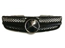 REJILLA REJILLA DE RADIADOR MERCEDES SL W230 R230 RESTYLING AMG NEGRO 