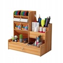 НАСТОЛЬНЫЙ ОРГАНАЙЗЕР ДЕРЕВЯННЫЙ ЯЩИК ДЛЯ ИНСТРУМЕНТОВ