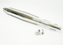 WSK 125 B1 MUFFLER KNEE EXHAUST HANDLES QUALITY  photo 5