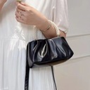 Dámska kabelka s perlovou rukoväťou na večeru Han Dominujúca farba strieborná