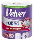 Velvet Papierová utierka Turbo Super Výkonná 3W 340 Listov