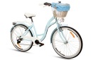 ЖІНОЧИЙ МІСЬКИЙ ВЕЛОСИПЕД 26 LIGHT ЖІНОЧИЙ 6 SHIMANO BASKET