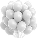 Balony białe ma komunie urodzinowe girlanda balonowa 100 szt