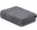 Полотенце банное 70х130 серое 100% мягкий хлопок