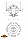 TERMOSTATO DB 87C E- SERIES 85- 