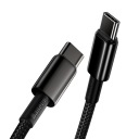 Кабель Baseus Tungsten 100 Вт, 1 м USB-C — USB-C