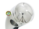 RISERY RUDDERS 22 MM 7/8 INCHES HANDLES FASTENERS CHROME 18 CM WYZEJ O 9 CM  photo 11