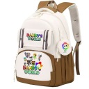 ШКІЛЬНИЙ РЮКЗАК ТОРБА Dandy's World ВІЗЕРУНКИ A4 ВЕЛИКИЙ КОЛЬОРИ БАГАТО СТИЛІВ