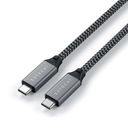 SATECHI USB4 Короткий кабель USB-C — USB-C, 25 см