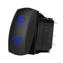 LASEROWO OSWIETLONY 5PIN BICZ ВЫКЛЮЧАТЕЛЬ KOLYSKOWY ON ВЫКЛЮЧЕН СВЕТОДИОДНЫЕ 12V-20A 24V-10A СИНИЙ  фото 9