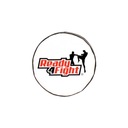 Круглый диск на липучке, 23 см.