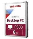 Жесткий диск Toshiba P300 6 ТБ, 6000 ГБ, SATA III, 3,5 дюйма