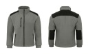 Товстий теплий флісовий світшот JHK FLRA 340 PREMIUM ZC/BK Gray/Black L