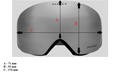 Gogle narciarskie Oakley Flight Deck M Prizm Clear Typ ochrony filtr UV-400 kat. 1