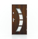Наружные стальные двери 90/77 WALNUT REFLEX