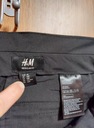Spodnie czarne męskie H&M 48 Rozmiar 48