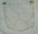 WRANGLER spodenki JEANS low blue MOLLY SHORT W28 Rodzaj jeansowe