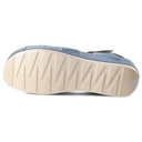 Modré Sandále Wasak Dámske Pohodlná obuv Vrchný materiál pravá koža