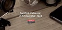 SanDisk Karta pamięci micro SD card 256GB Waga produktu z opakowaniem jednostkowym 0.025 kg