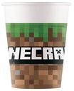 Бумажные стаканчики Minecraft Pixels 8 шт.