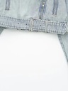 Nlzgmsj TRAF Women 2024 jesenný zimný džínsový kabát L Ďalšie vlastnosti žiadne