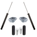 НАКЛАДКИ АМОРТИЗАТОРОВ ЗАДНИЕ ПОДУШКИ SEAT CORDOBA 6L2 IBIZA 6L1 SKODA FABIA II