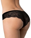 JULIMEX ТАНГА ЖЕНСКИЕ ТРУСЫ, ЧЕРНЫЕ, XL