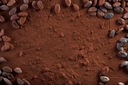 Какао натуральное 1кг алкализированный обезжиренный темный порошок