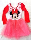 Kostýmy Disney na ples Šatky Kostým Minnie Mouse Mini 98/104 Vek dieťaťa 4 roky +