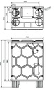 Centrala rekuperacyjna HRU-PremAIR-450 Waga produktu z opakowaniem jednostkowym 35 kg