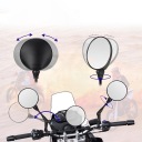 2PCS MIRRORS DO SCOOTER MOTORCYCLE QUADA UNIVERSAL NEW 2026  photo 7