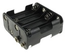 КОНТЕЙНЕР АККУМУЛЯТОРНОЙ КОРЗИНЫ 8xAA 8x R6 AA 6F22 9В