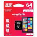 Pamäťová karta SDXC Goodram microSD 64 GB EAN (GTIN) 5908267930151