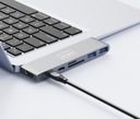 Концентратор USB-C Macbook 7in1 HDMI-адаптер 4K USB 3.0 для Macbook Pro Air M1 M2 M3