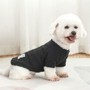 Ubranko dla psa kota tkane na zimę sweter sweterek dla małego psa czarny S EAN (GTIN) 5903794416147