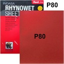 ВОДОНЕПРОНИЦАЕМАЯ НАждаЧНАЯ БУМАГА - INDASA RED - P80