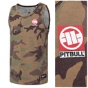 Мужская майка Pit Bull Slim Fit Small Hilltop - Woodland Camo, размер M
